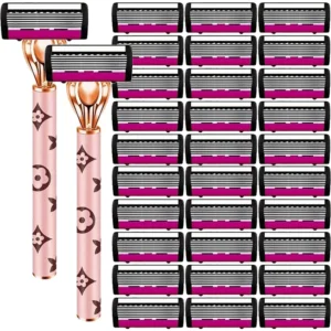 6-layer Blade Women Manually Change The Head To Shave Shaving Knife Shaver Armpit Retreat Private Part Hair Removal Artifact 1