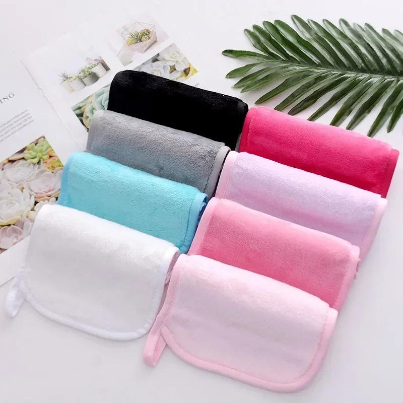 Makeup Remover Pads Reusable Cotton Pads Makeup Eraser Microfiber Facial Towel Face Cleaner Cleaning Wipes Skincare Beauty Tools 3