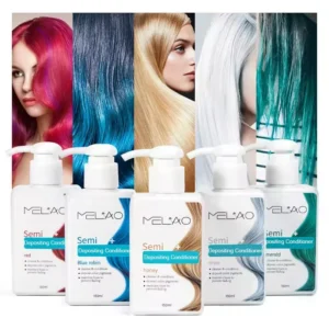 MELAO Hair Dye - Semi Permanent Hair Color Depositing Conditioner, Cruelty-free 1