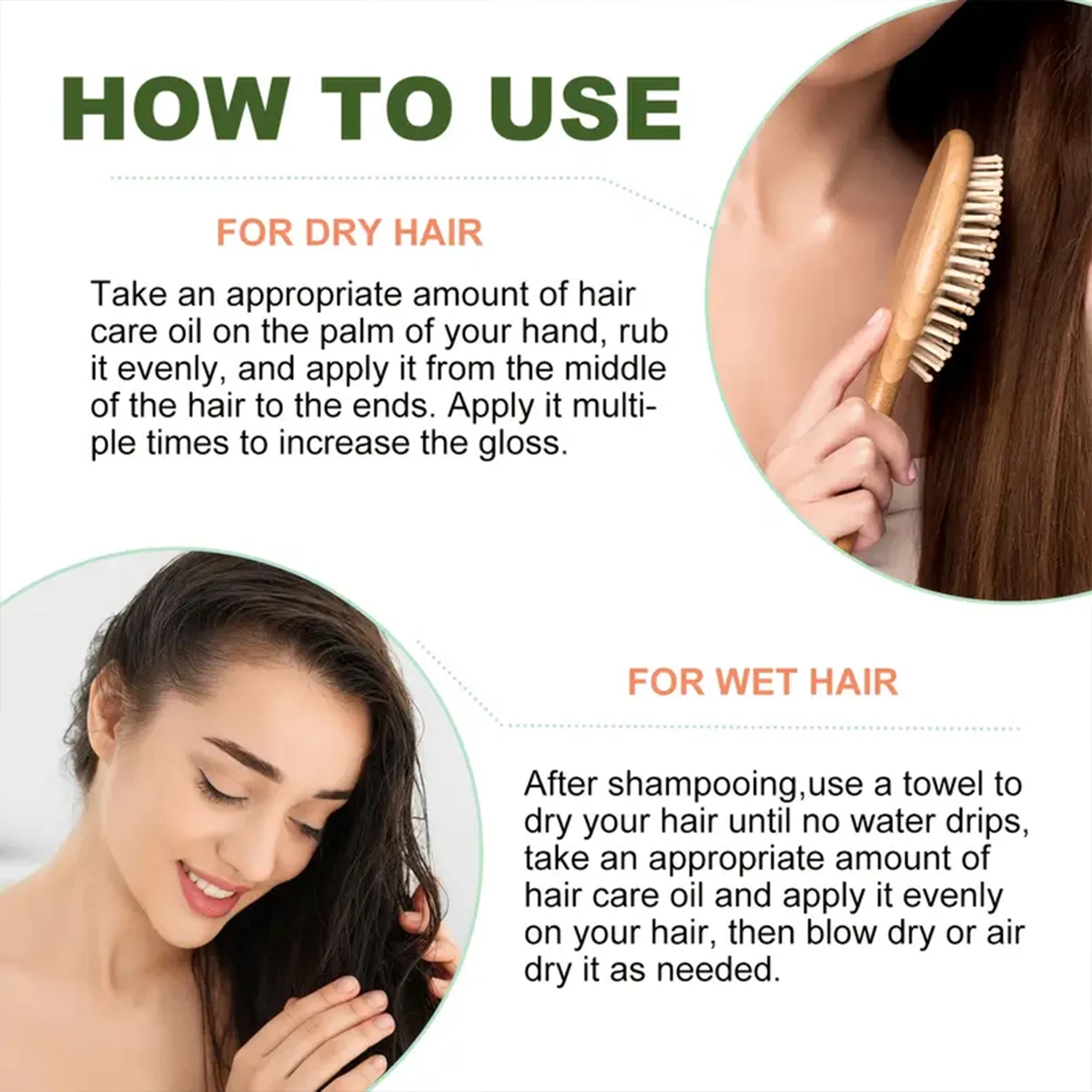 Rosemary Castor Hair Oil - Scalp Care & Split End Repair, Coconut Olive Oil Lightweight Blend, Winter Therapy 4