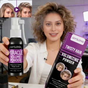 Lasting Fluffy Hair Powder Spray Absorb Grease Refresh Oil Control Increase Hair Volume Wash-free Quick Dry Hair Styling Spray 1