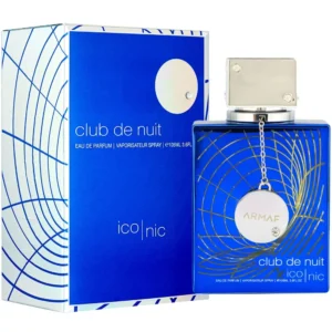 Club De Nuit Blue Iconic for Men Eau De Parfum Spray, 3.6 Ounce 1