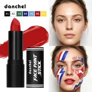 Face Body Paint Stick Multi-Use Eye Black Sticks Lip Color Body Paint for Halloween Cosplay Sports Party & Festival Paint Makeup 1