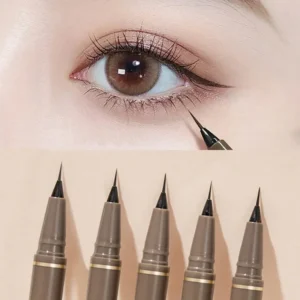 Ultra Thin Black Brown Lower Eyelash Eyeliner Pen Waterproof Lasting Smooth Lying Silkworm Eyes Liner Pencils Eye Makeup Tools 1