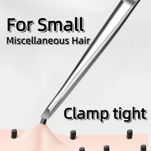 High-Quality Stainless Steel Tweezers for Eyebrows and Beard | Multi-Functional Tool for Grooming and Facial Care 1