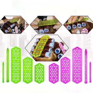 Reusable Perm Hair Clip Hair Curl Styling Pads Insulating Traceless Sheets Hot And Cold Perming Bars  Hair Perming Use Tools 1