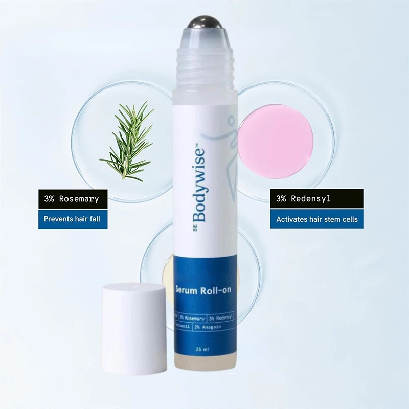 Body.wise Rosemary Roll-on Hair Care Essence - Nourishing, Anti-Frizz, Strengthening Roots, Scalp Treatment, For All Hair Types 4