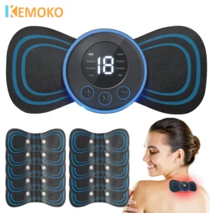 Electric TENS Pulse Neck Massager EMS Cervical Massage for Neck Back Body Eletric Muscle Stimulator Electrostimulator 19 Gears 1