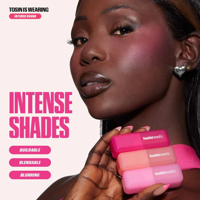 Fashion Beauty Blush Filter Soft Glow Liquid Blush Shiny Lip Gloss Blusher Lipstick Cotton Candy Bubblegum Concealer Cosmetics 5