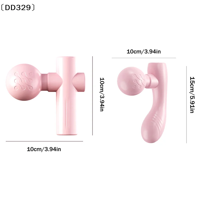 Fascia Tool Vibrating Fast Rechargeable Dual Head Both Portable Muscle Relaxation Full Body Universal Massage Artifact〔DD329〕 6
