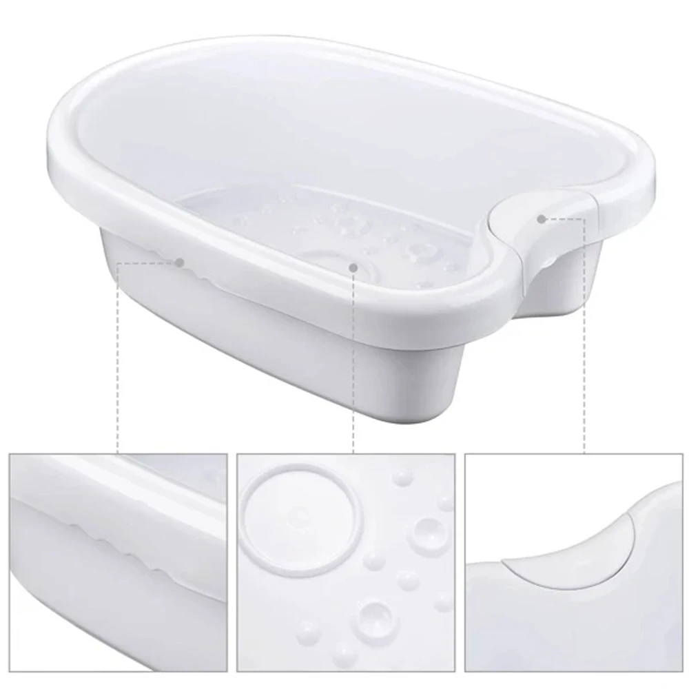 Only Foot BathTub Detox Ion Foot Spa Bath Basin Foot Soaking Bucket Sauna Footspa Bathtub Vibration Footspa BathCare Arrays Aqua 3