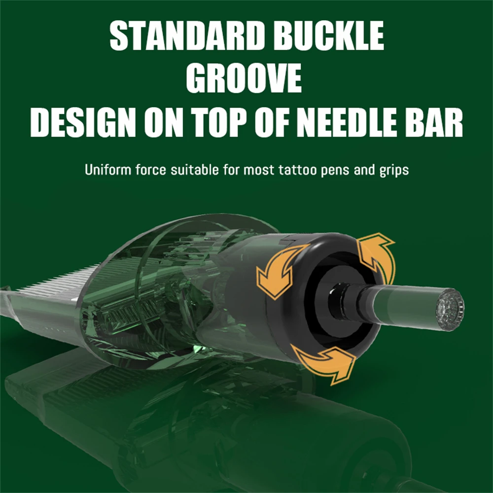 10 PCS Super Big Cartridge Needle Professional Tattoo Cartridge Tattoo Equipment Large Row Needle Tattoo 4
