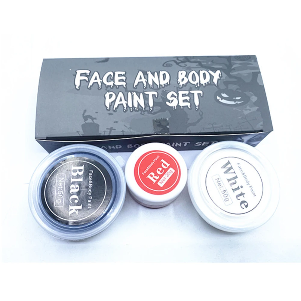 Oil Face Paint Body Paint Makeup Wheel Painting Special Effects Makeup for Halloween Christmas Masquerade Party Cosplay 6