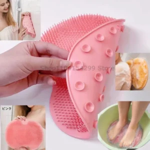 Foot Scrubbing Pad Bathroom Bath Brush Multifunctional Scrubbing Foot Massage Pad Non-slip Foot Pad Silicone Bath Brush 1