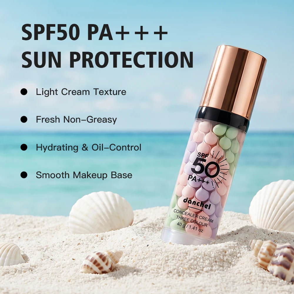 Pre Makeup 5-piece Set Primer,Isolation Cream,Concealer Plate,Essence,Setting Spray Long Hold Makeup Moisturising Pre Makeup Kit 4