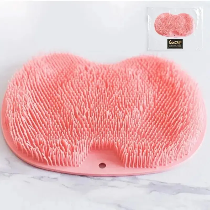 Foot Scrubbing Pad Bathroom Bath Brush Multifunctional Scrubbing Foot Massage Pad Non-slip Foot Pad Silicone Bath Brush 6