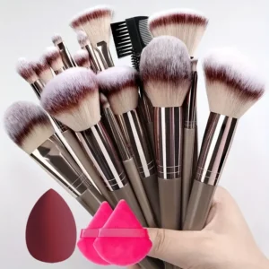 20Pcs Makeup Brushes Set Professional Super soft detail Blush highlighter Foundation Concealer Eyeshadow Brush Women Beauty Tool 1
