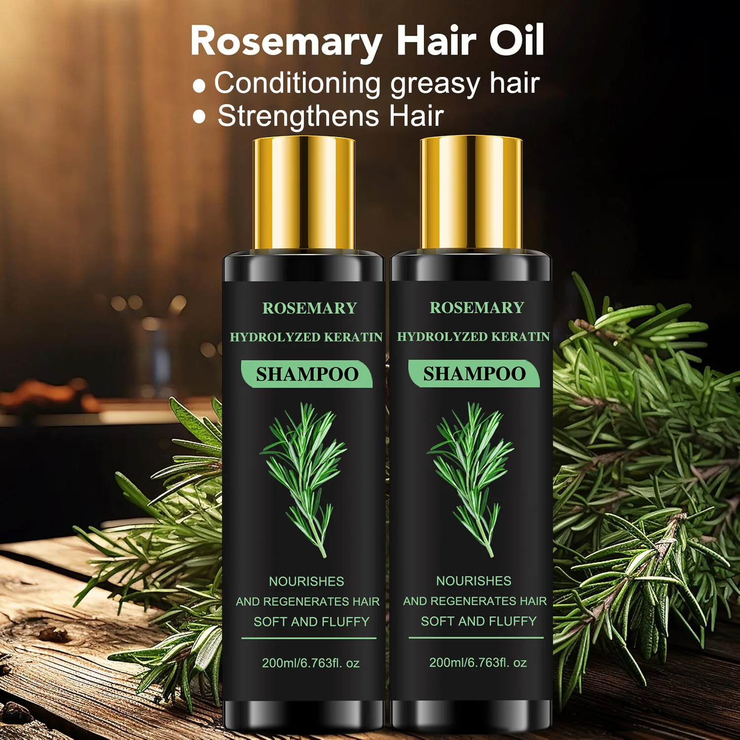 Hair Shampoo For Fast Hair Growth Rosemary Hair Regrowth Shampoo Anti Hair Loss Effective,Hair care is healthier 6