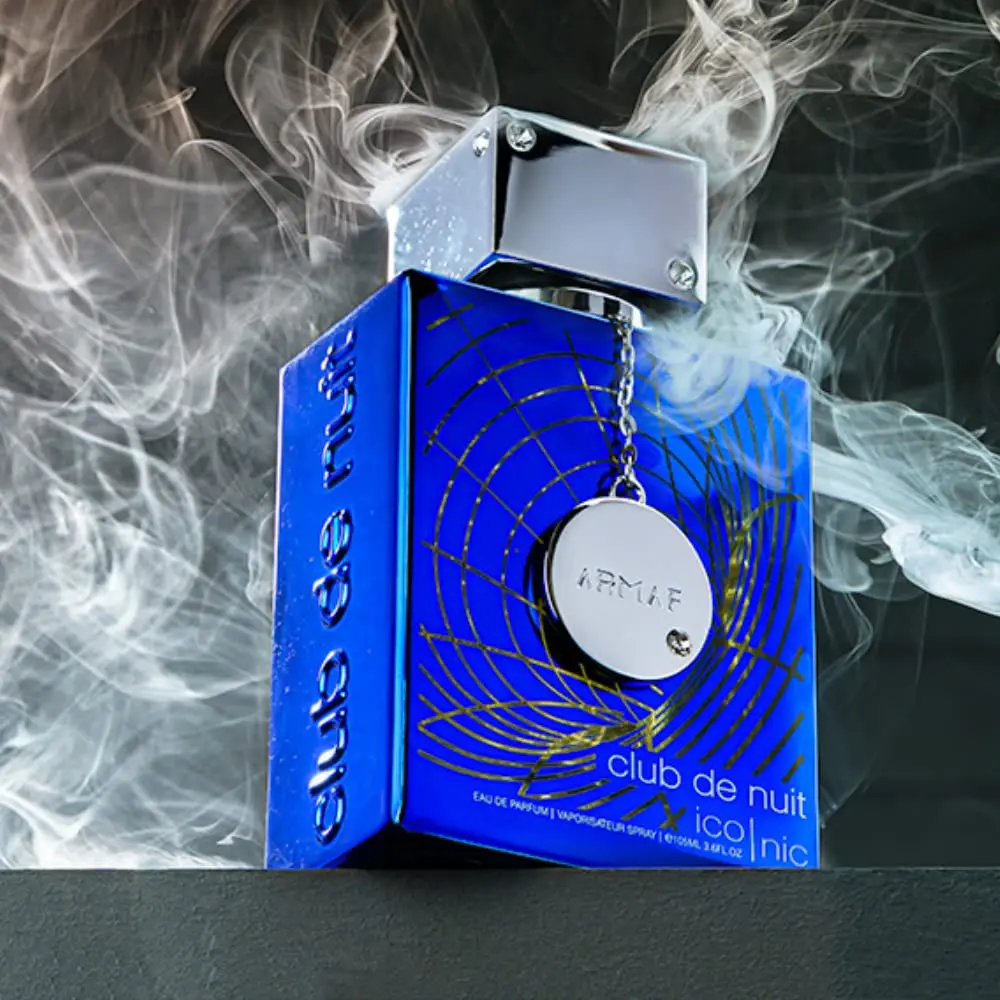 Club De Nuit Blue Iconic for Men Eau De Parfum Spray, 3.6 Ounce 3