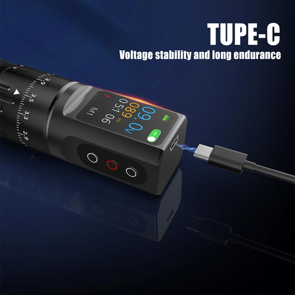 Tattoo Kit YILONG High Quality Tattoo Pen Kit For Permanent Makeup Tattoo Machine New Cool Tattoo Power Supply Tattoo Gun Kit 3