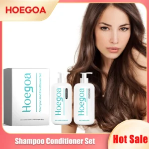Shampoo Conditioner Set Strengthen Growth Repair Damage Reduce Loss Scalp Treatment Improve Curly Moisturizing Hair Care Shampoo 1