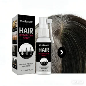 Herbal Extract Hair Spray Polygonum Multiflorum Gentle Nourish Scalp Restore Healthy White Grey Back To Black Scalp Conditioner 1