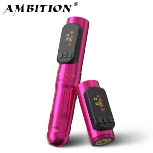 Ambition Sally 270 adjustable stroke 2.0-3.5mm Wireless Permanent Makeup Rotary Pen Tattoo Machine Coreless Motor Tattoo Suppy 1
