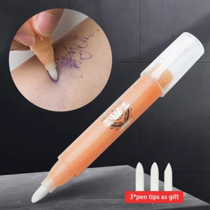 Remove Semi-Permanent Tattoo Eyebrow Design Skin Marker Pen Mark Magic Eraser Cleanser Pen Remover Tattoo Tool Accessories Salon 1