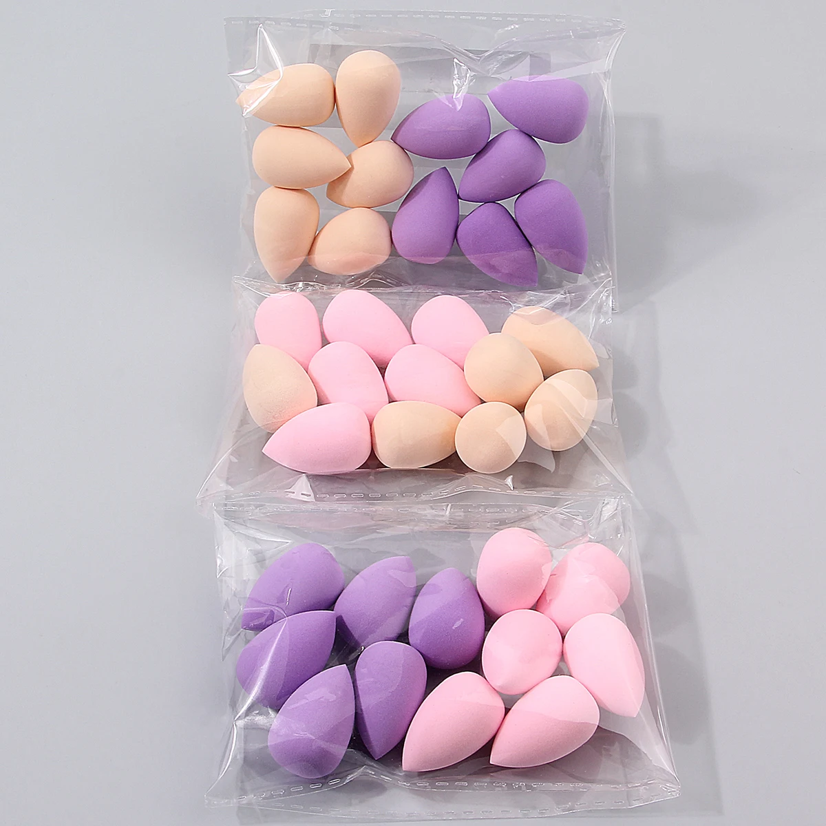 12/36PCS Professional mini makeup sponge beauty egg, super soft, no powder sticking when applying makeup, facial makeup tool 3