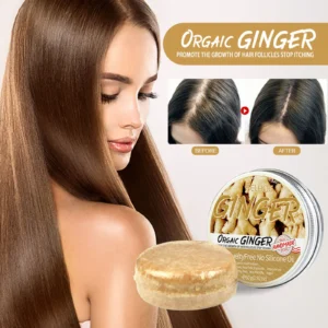 60g Natural Ginger Shampoo Soap Reduce Hair Loss Clean Dandruff Nourish Moisturize Scalp Improve Hair Quality Hair Care Product 1