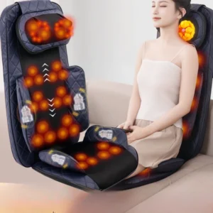 Full Body Massage Seat Cushion with Heat  Vibration Warmer Back Massager for Chair Pad Kneading Christmas Gifts for Women Men 1