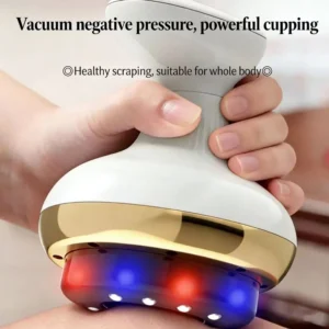 Home Electric Scraping And Cupping Massager With Suction Cups, Heated Suction, And Anti-Cellulite Massager 1