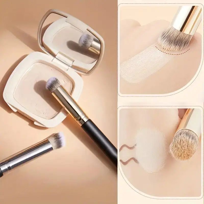 270 Concealer Brush, Flawless Foundation Eye Intense Face Makeup Brush, Premium Nose Contour Kabuki Blush Brush 3