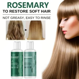 GSWP Rosemary biotin shampoo conditioner set, including rosemary, biotin and other formulas, deep cleaning and maintenance.200ml 1