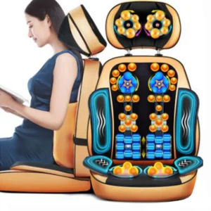 Massage cushion for leaning on of cervical spine massager neck shoulder waist massage chair cushion knead J2216 1
