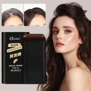 Ocheal 3-Color Quick Touch-Up Hair Stick Beard Color Stick Portable Temporary Quick Coverage Hair Pen Instant Dye Stick Comb 1