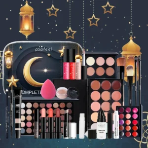 POPFEEL 24-Piece Festival Makeup Set-Versatile Cosmetic Collection Perfect for Gifting to Moms, Girlfriends, and Girls.Daily Use 1