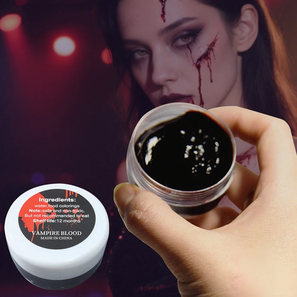 Body Paint Fake Blood Face Make Up Scary Halloween Wound Bruises Fake Scars For Cosplay Makeup Fancy Carnival Party 2