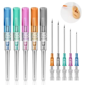 5/10pcs Catheter Piercing Needle 14G 16G 18G 20G IV Catheter Piercing Hollow Needles for Ear Nose Lip Belly Piercings Ki 1