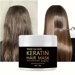 Keratin Hair Mask 5 Seconds Repair Damage Frizzy Hair Mask Damage Hair Mask Treatment Scalp Hair Shiny Hair Care 1