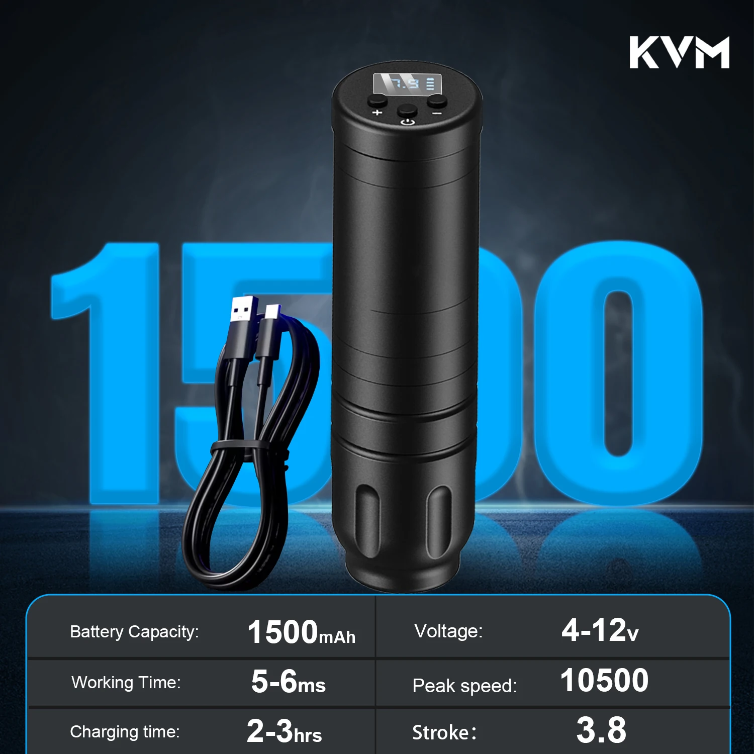 Wireless Tattoo Machine 1500mah Battery 6 Hours Battery Life Tattoo Pen Tattoo Machine Permanent Makeup Machines Tattoo Supplies 6