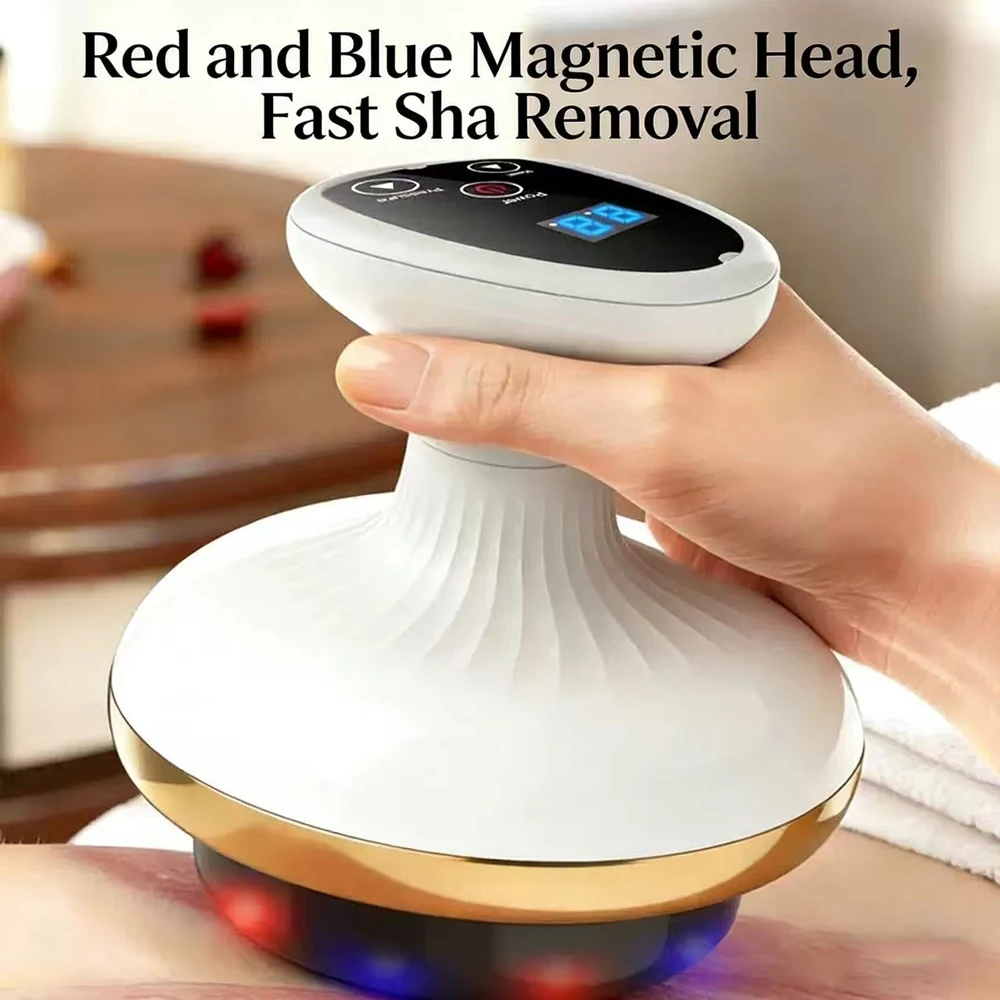 Home Electric Scraping And Cupping Massager With Suction Cups, Heated Suction, And Anti-Cellulite Massager 2