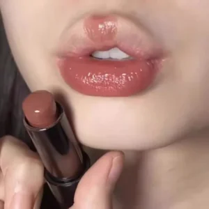 Low Saturation Mirror Water Light Solid Lip Gloss Mirror Russet Lipstick Moisturizing Lips Tint Nature Nude Lip Makeup Cosmetics 1