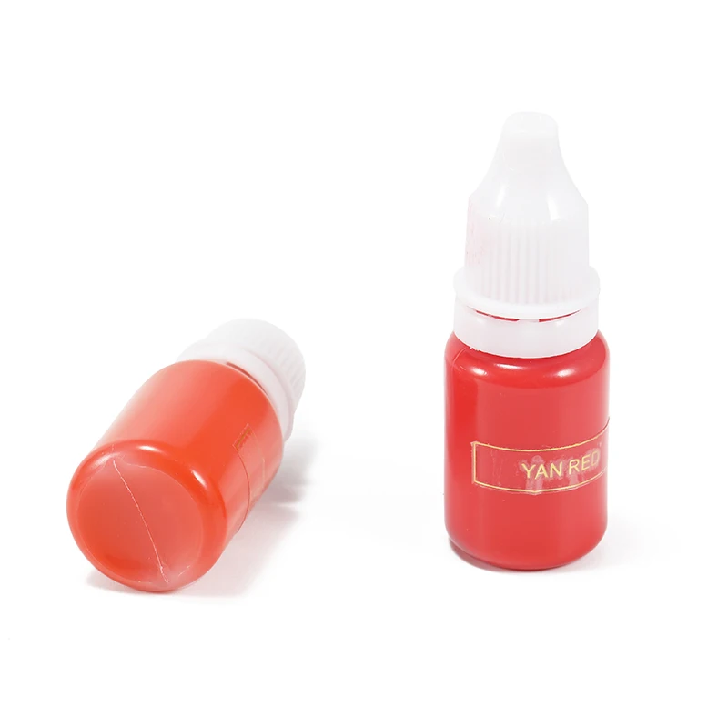 10ml Permanent Makeup ink Color Natural Eyebrow Plant Tattoo Ink Microblading Pigments For Tattoos Eyebrow Lips Body Art Beauty 5