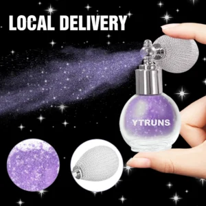Star Glitter Spray, Body Makeup Highlighter, 3D Glitter Laser Fine Powder, Suitable For Performance And Dance, Clavicle And Body 1