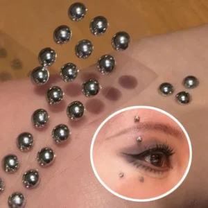 Self Adhesive Fake Lip Eyebrow Stickers Non Piercing Nose Ring Stickers Belly Button Nails  Reusable Body Earring Studs Stickers 1