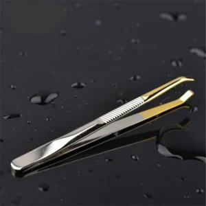 1/5PCS High Quality Make Up Tools Pince Epiler Eyebrow Tweezer Stainless Steel Slant Tip Eyes Tweezer Clip For Face Hair Removal 1