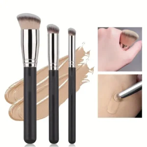 Foundation concealer brush, nose contour blush brush, perfect dense makeup brush for the eyes, ideal gifts & convenient travel 1