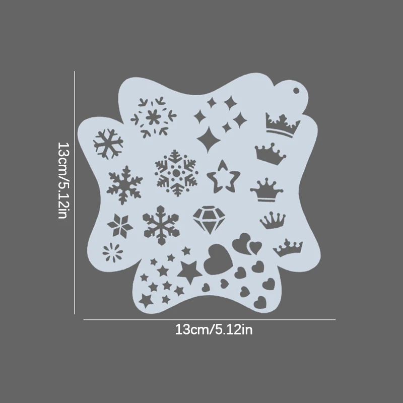 20/8/1PCS Stencils For Body Painting Face Art Stamps Temporary Tattoos Reusable Stencils Plastics 6