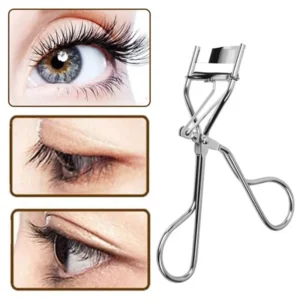 1pc Black/Silver White Curl Eyelash Curler Stainless Steel Eyelash Cosmetic Makeup Eyelash Curler Curling Eyelashes Tool 1